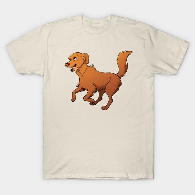 Happy Dog T-Shirt by mariamar